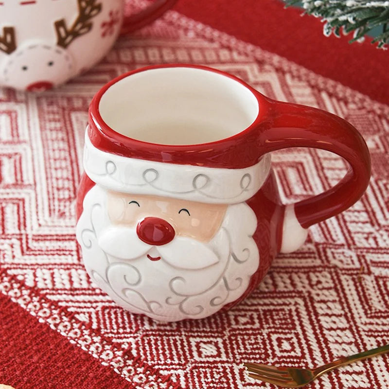 Caneca de Cerâmica Nórdica de Natal - IdealShop