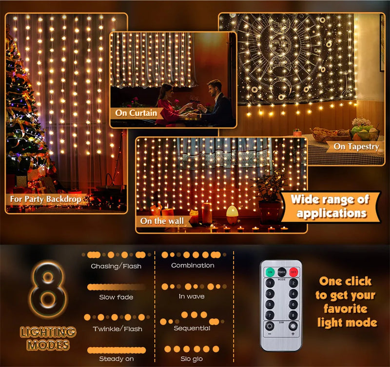 Luzes de Natal em Led - IdealShop