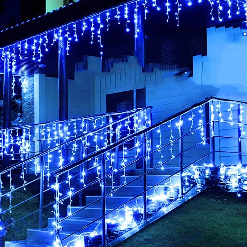 Cortina de Luzes de LED para Natal - IdealShop